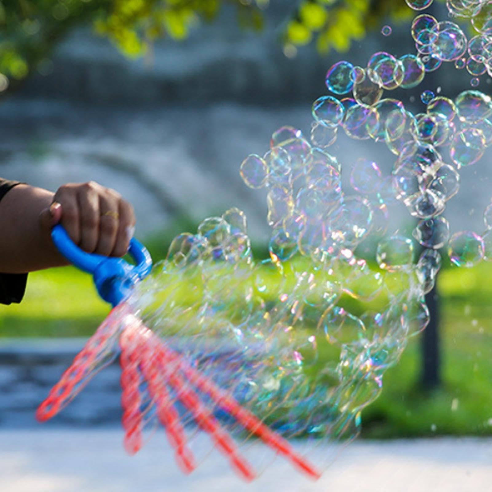 Bubble Wands pour Les, Bubble Wand - Bobine de Bulle drôle de 36 Trous pour Les garçons,Favors de fête, activité créative en Plein air pour Le Parc, la jetée, l'aire de Jeux, la pelouse