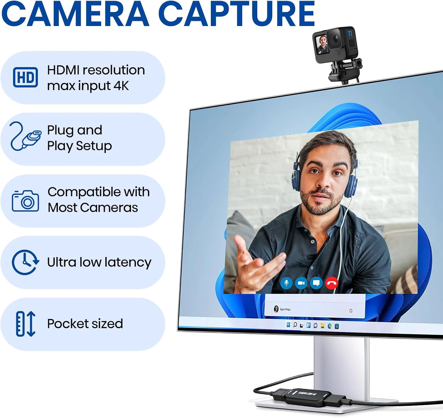 Cam Link 4K – External Capture Card for DSLR Liberia Ubuy