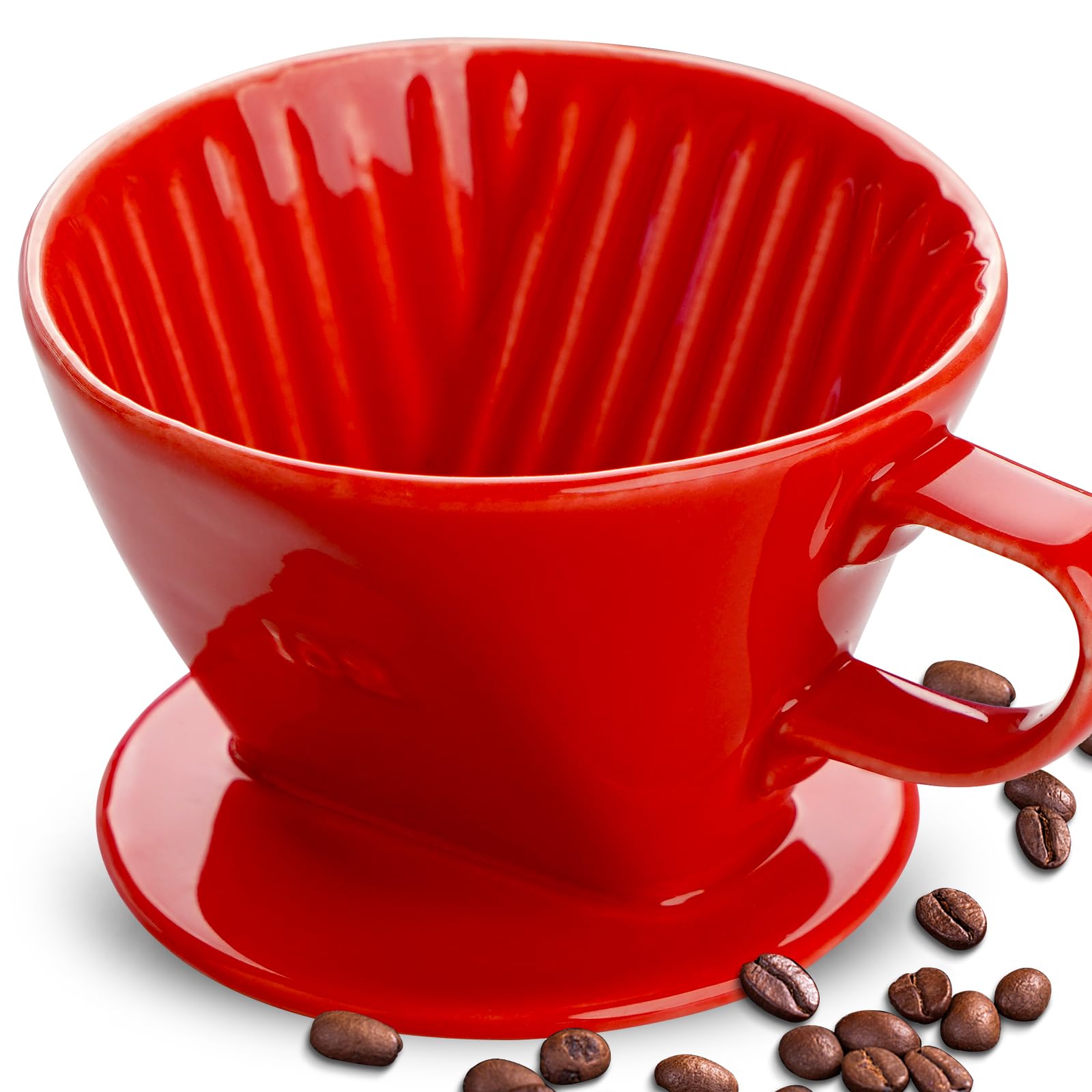 hailanbao Handmade Pour Over Ceramic Coffee Dripper