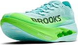 Brooks Unisex Hyperion Elite 5 Neutral Race Running Shoe for Men & Women, Limpet/Black/Green Gecko, 10.5 - 1