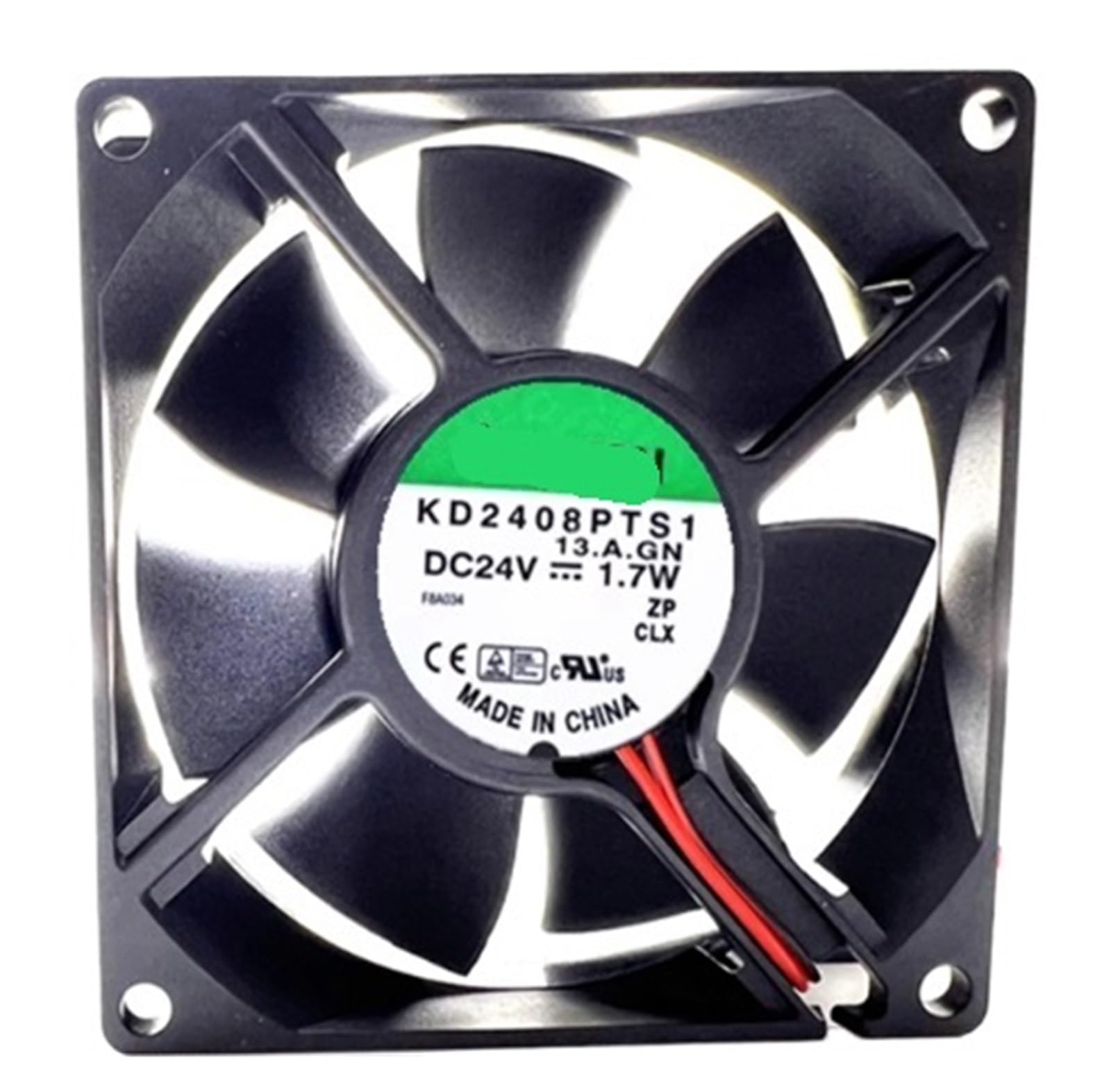 TSCFHGQI KD2408PTS1 8CM 8025 80 * 80 * 25mm 24V 1.7W fan
