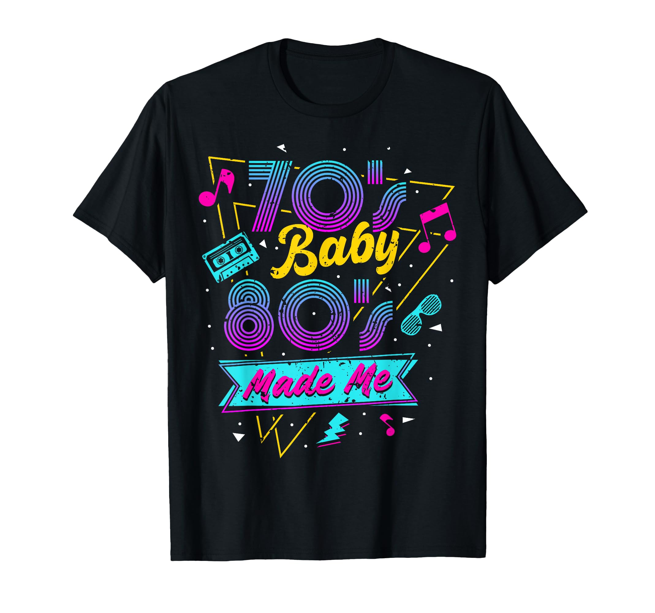 Born in The 70's But The 80's Raised me 80s Costume T-Shirt