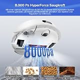 roborock Q7 L5+ Robot Aspirateur Laveur avec Station, 8000 Pa Aspiration - 3