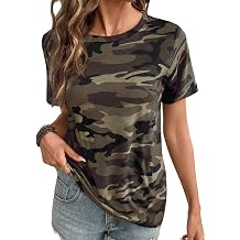 EVALESS Womens Summer Tops Casual Graphic Tees Crewneck Short Sleeve Shirts Spring 2026 Fashion T Shirts