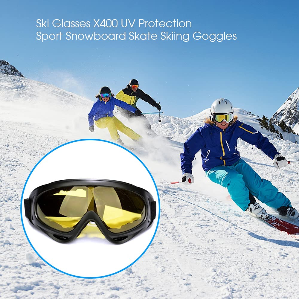 Goggole moto motocross. ATV. Eyewear per bici fuori strada UV400. Occhiali per occhiali da sole. (Color : 2)