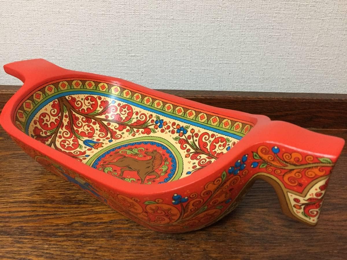 【専用】ロシア雑貨☆エッグ型フラワーマトリョーシカ(5P)カービングコブロフ工房 専用】ロシア雑貨☆エッグ型フラワーマトリョーシカ(5P