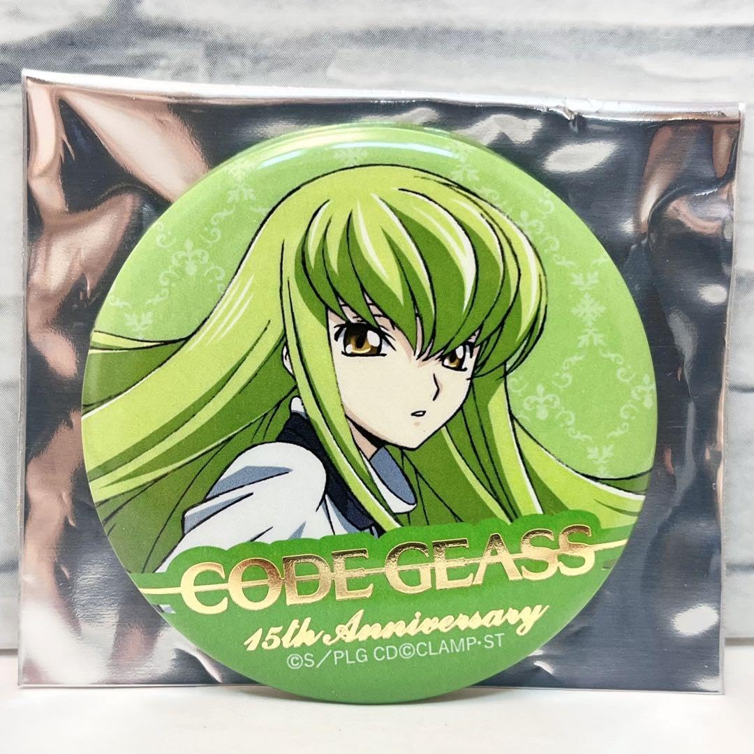 コードギアス　C.C. 缶バッジ コードギアス 反逆のルルーシュ』 3way缶バッジ75mm C (C.C.) | ビビット