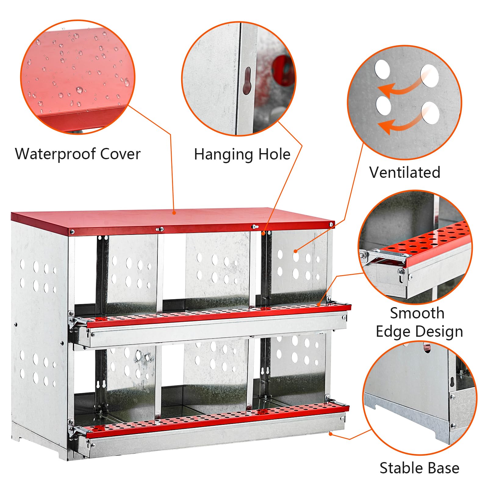 10 Stück Hühner Nistunterlagen - 30x30cm Kokosfaser Matten Für Hühnerstall