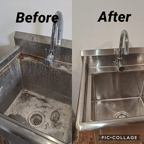 Miniatura 6 de CLEAN MY STEEL Limpiador inoxidable y removedor de óxido concentrado restaura la penetración profunda, acción rápida y fácil de usar (8.5 onzas)