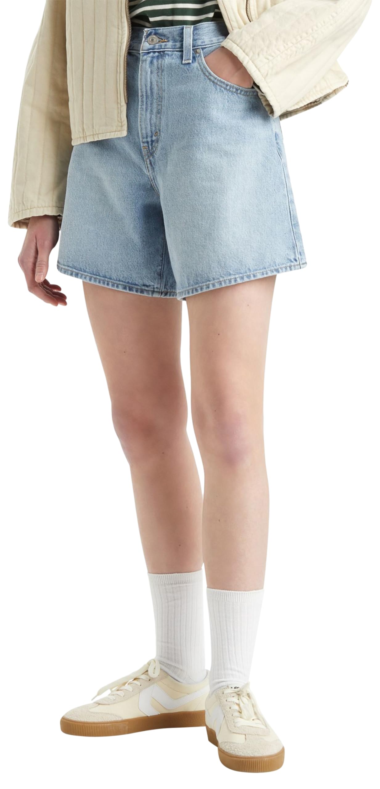 Levi's High Baggy Short - Shorty Kobiety