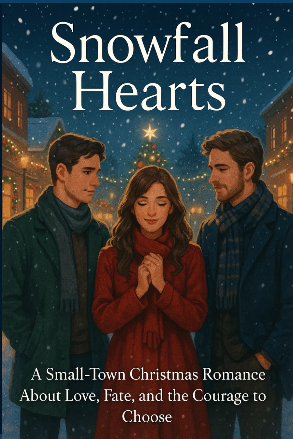 Snowfall Hearts: A Small-Town Christmas Romance About Love, Fate, and the Courage to Choose