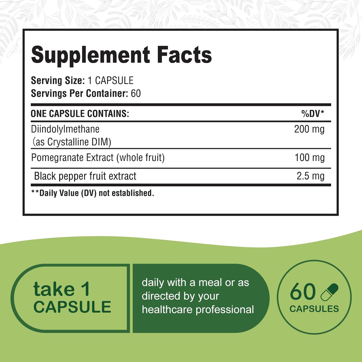 Nutraceuticals - DIM, Hormone + Detox (60 Capsules) - Image 4