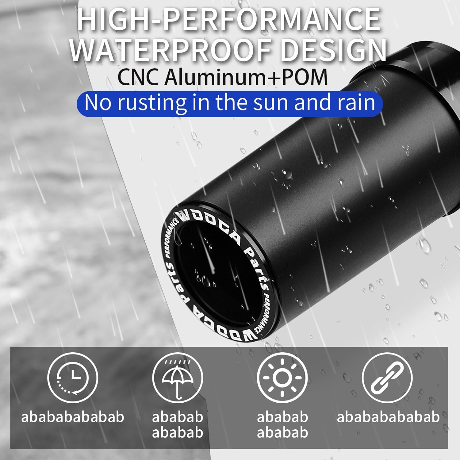 WOOGA Motorcycle Accessories Frame Sliders Crash Protector Compatible for Ho&n&da Rebel CMX1100 Rebel 1100 CMX 1100 Accessories 2021-2024 Falling Protection Pad