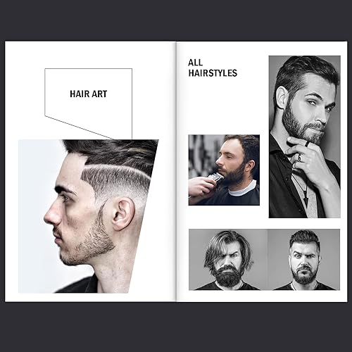 Miniatura 7 de Ufree Cortadora de pelo profesional + kit de recortadora de cabello y barba, juegos profesionales de cortapelos para hombres, mujeres y niños