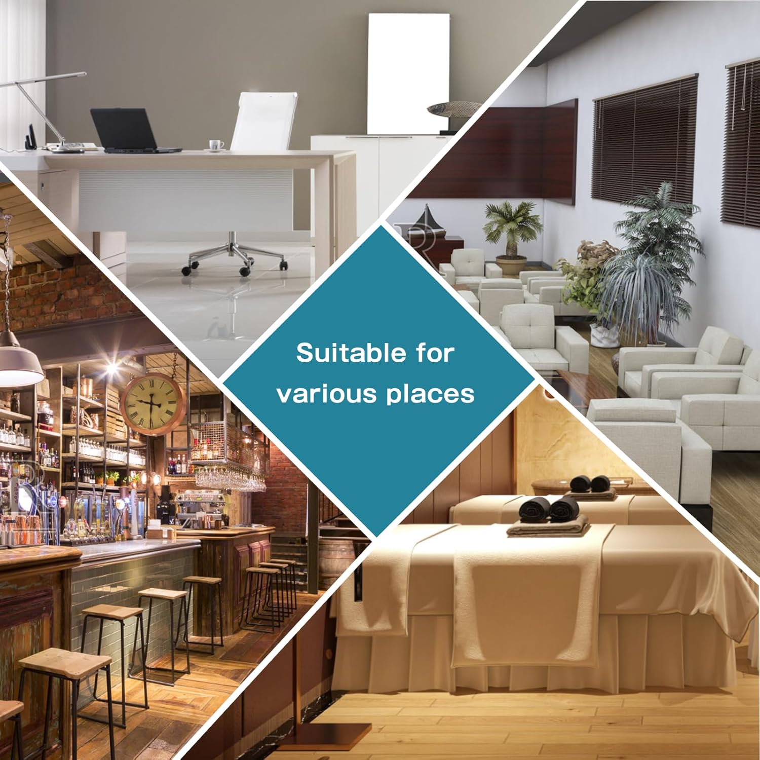 Rolling Stool Set of 2– Ergonomic Swivel Seat, Adjustable Height, Ultra-Quiet Wheels, Padded PU Leather Cushion, for Salon, Office, Massage & Medical Use Khaki - Image 5