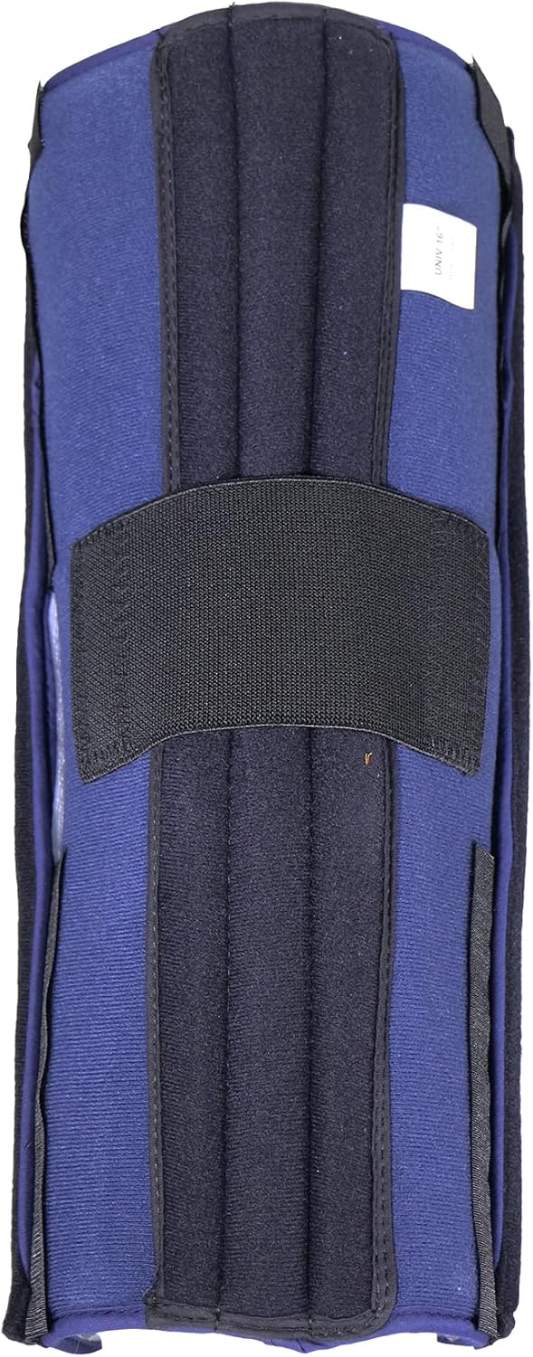 OTC Adjustable Knee Immobilizer Splint Brace For Men And Women, 3 Panel Style, Lightweight Foam, 16 Inch