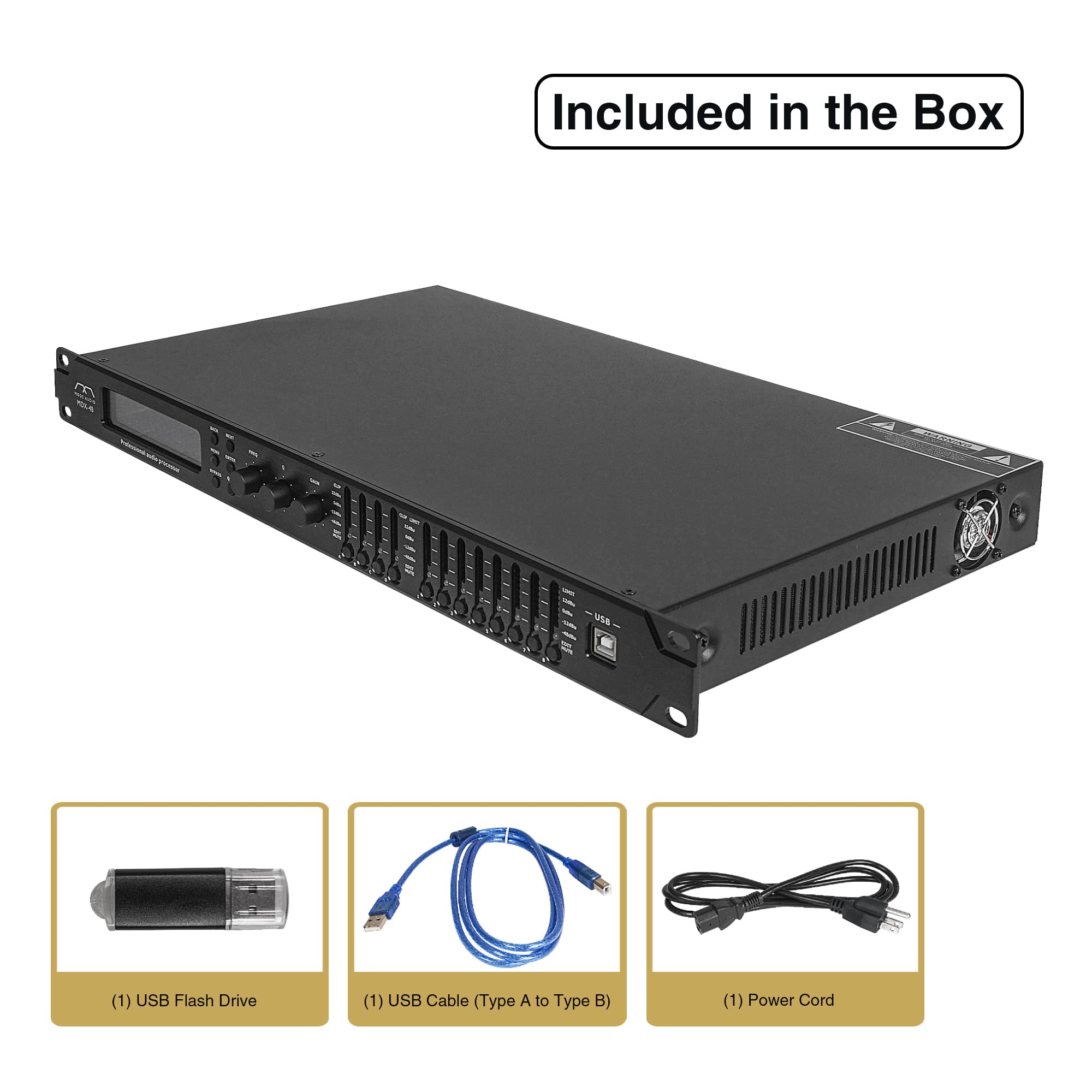 Amazon.com: Sound Town MODE Audio 4x8 FIR DSP, Speaker System