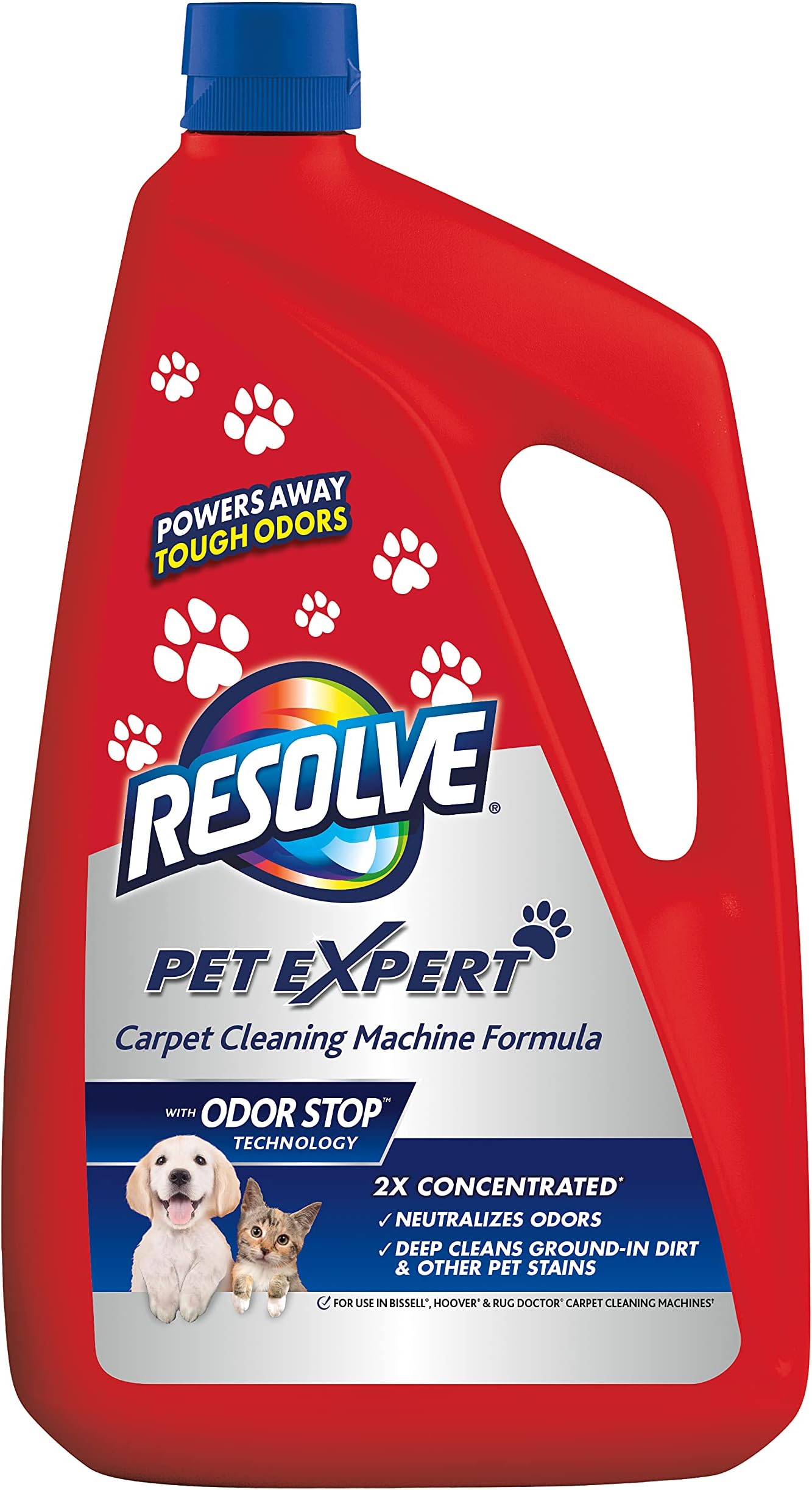 Resolve Pet Stain & Odor Carpet Cleaner, 22 oz (Pack of 3