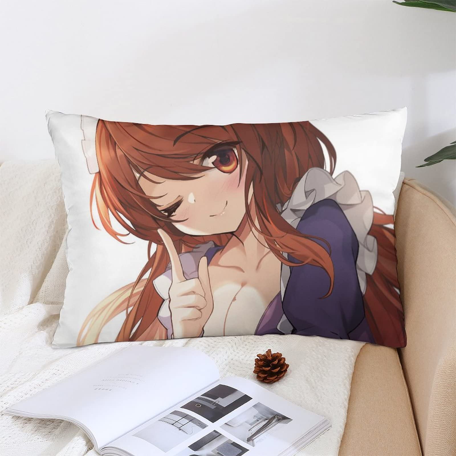 Amazon｜枕カバー 涼宮ハルヒの憂鬱 朝比奈みくる クッションカバー
