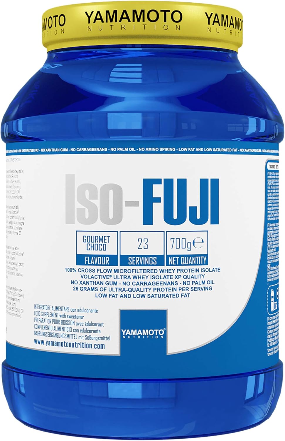 Integratori muscolari - YAMAMOTO Nutrition, Iso-Fuji Volactive 700 gr