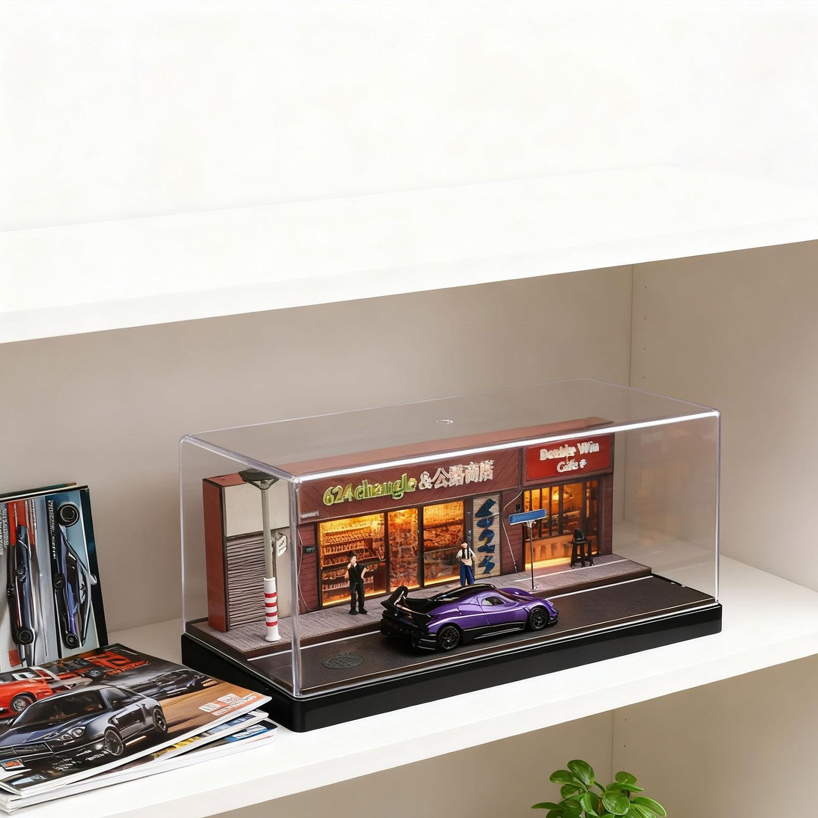 Amazon.co.jp: Generic 寝室用1/64スケールスーパーマーケットの窓