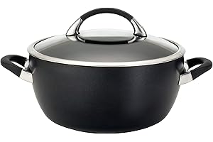 Circulon Symmetry Hard-Anodized Nonstick Casserole Dish with Lid