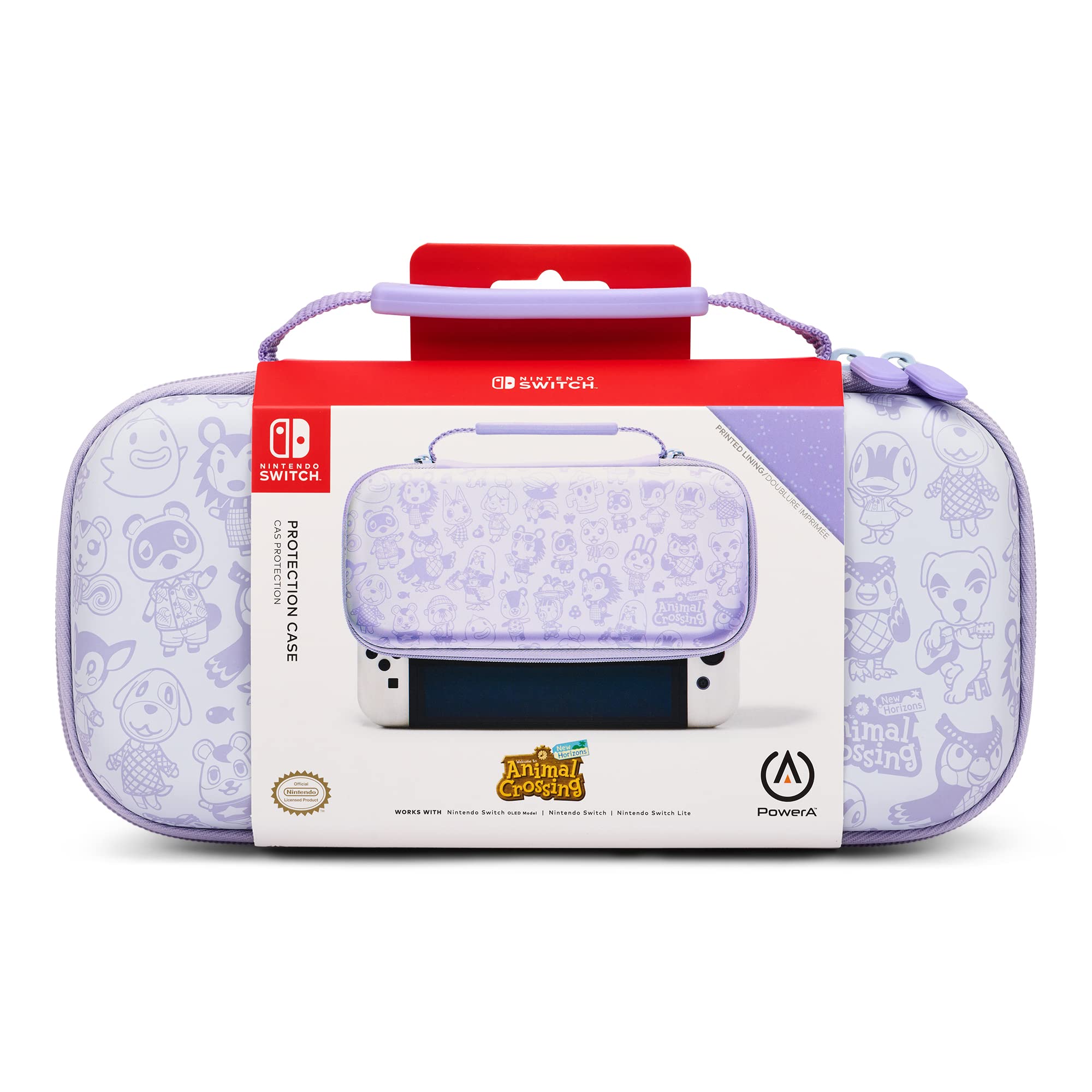 PowerA Etui Ochronne do Nintendo Switch OLED, Switch or Switch Lite - Animal Crossing: Island Life