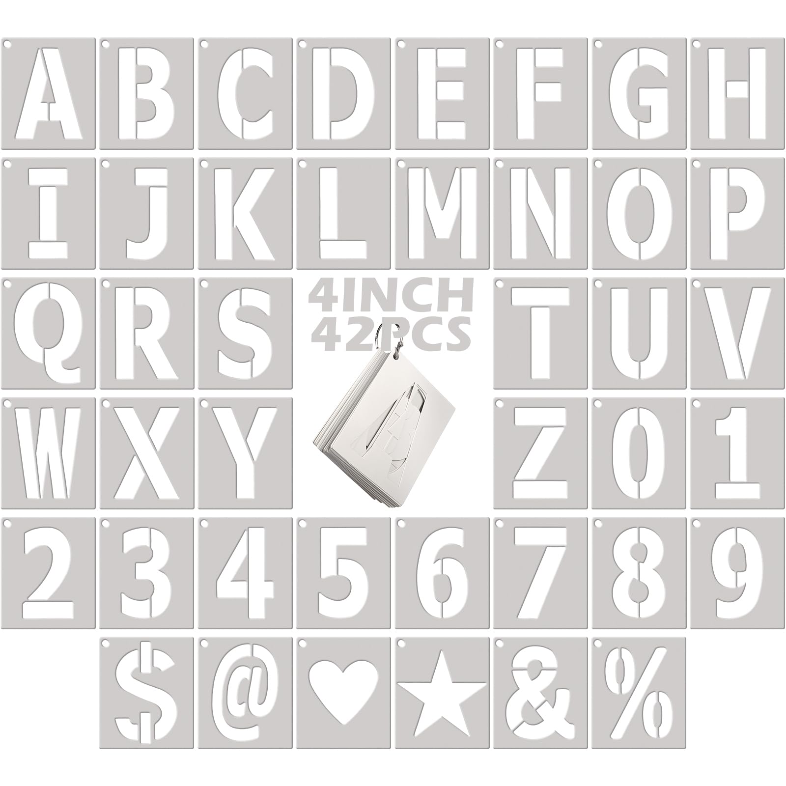 Block Letter Stencils