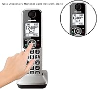 Vista 2 de Panasonic Serie KX-TGF370 (teléfono adicional) (Renovado)