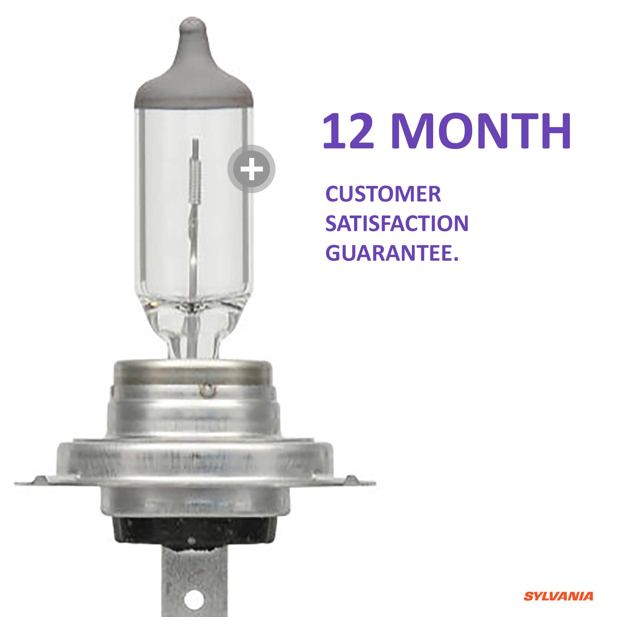 SYLVANIA H7XV.BP2 XtraVision Halogen Headlight Bulb, (Contains 2 Bulbs)