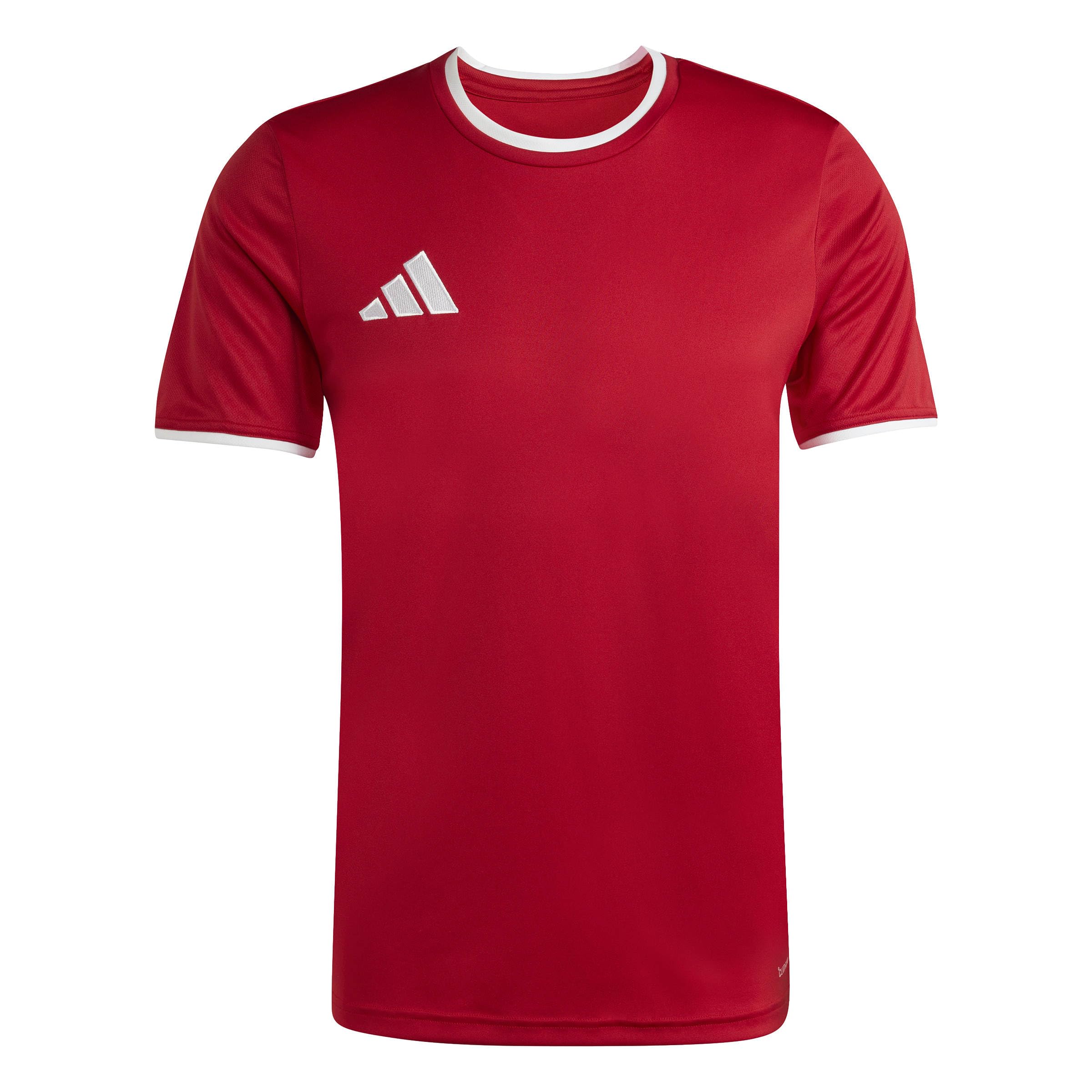 adidas Mens Football Entrada 26 Tee, Red, Size M, Men
