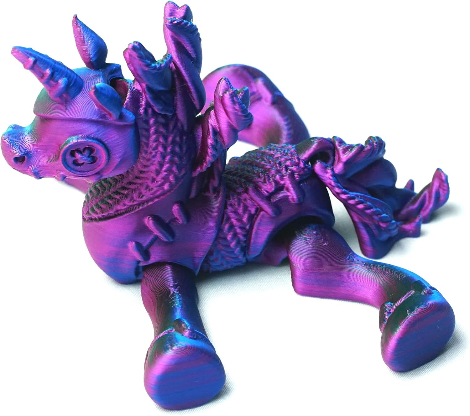 3D Printed Unicorn Toy,Articulated Models,Flexible Joint Animal Figurines, 3D Printing Stuff,Stress Relief, Fidget restlessness, ADHD Toys, Surprise Fantasy Gifts