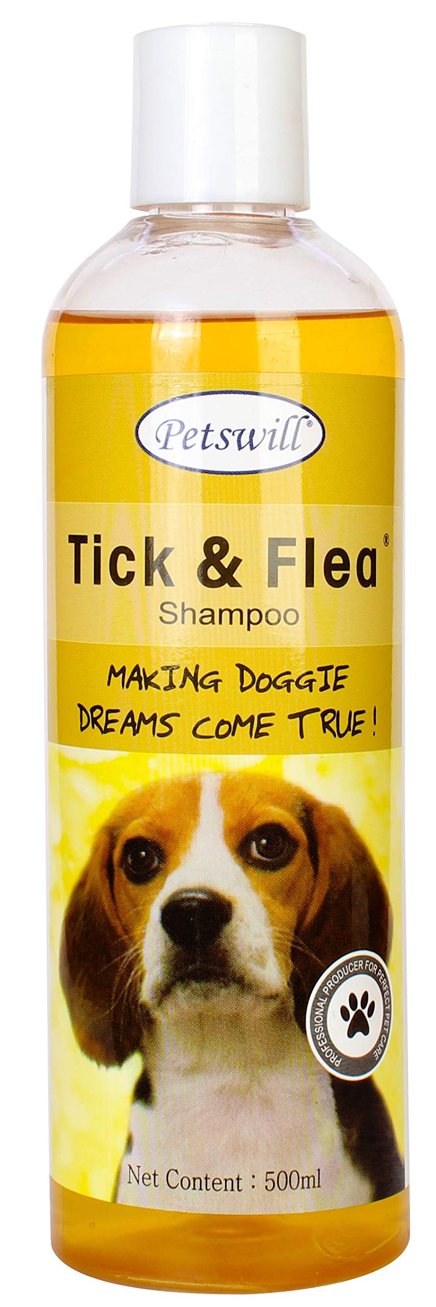 PETSWILL Official Tick & Flea Shampoo - 500 ML