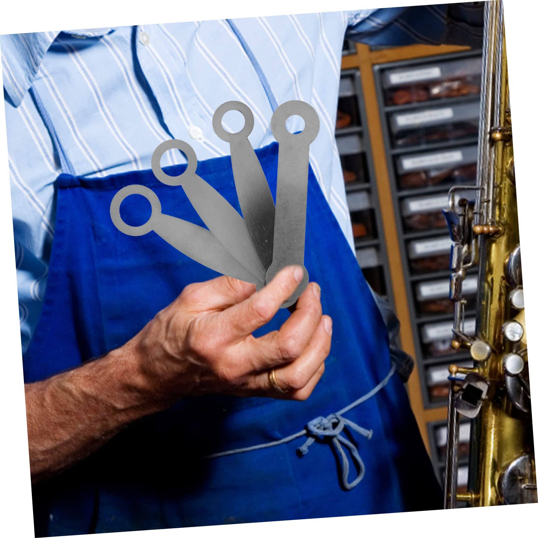 TOYANDONA Kit Di Riparazione Per Strumenti Fiato Strumenti Musicali Per Clarinetto e Sassofono Strumento Di Manutenzione Parte Di Strumento Musicale Kit Di Riparazione