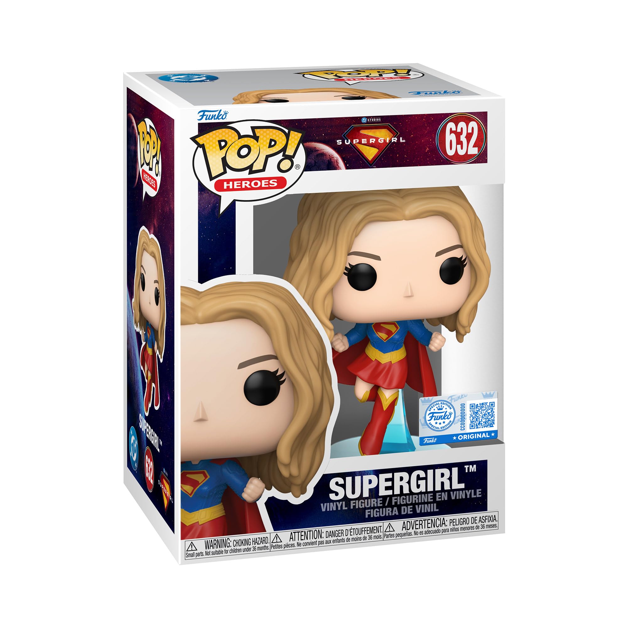 Funko POP! Movie: Supergirl - Amazon Exclusive - Collectable Vinyl Figure - Gift Idea - Official Merchandise - Toys For Kids & Adults - Model Figure for Collectors and Display