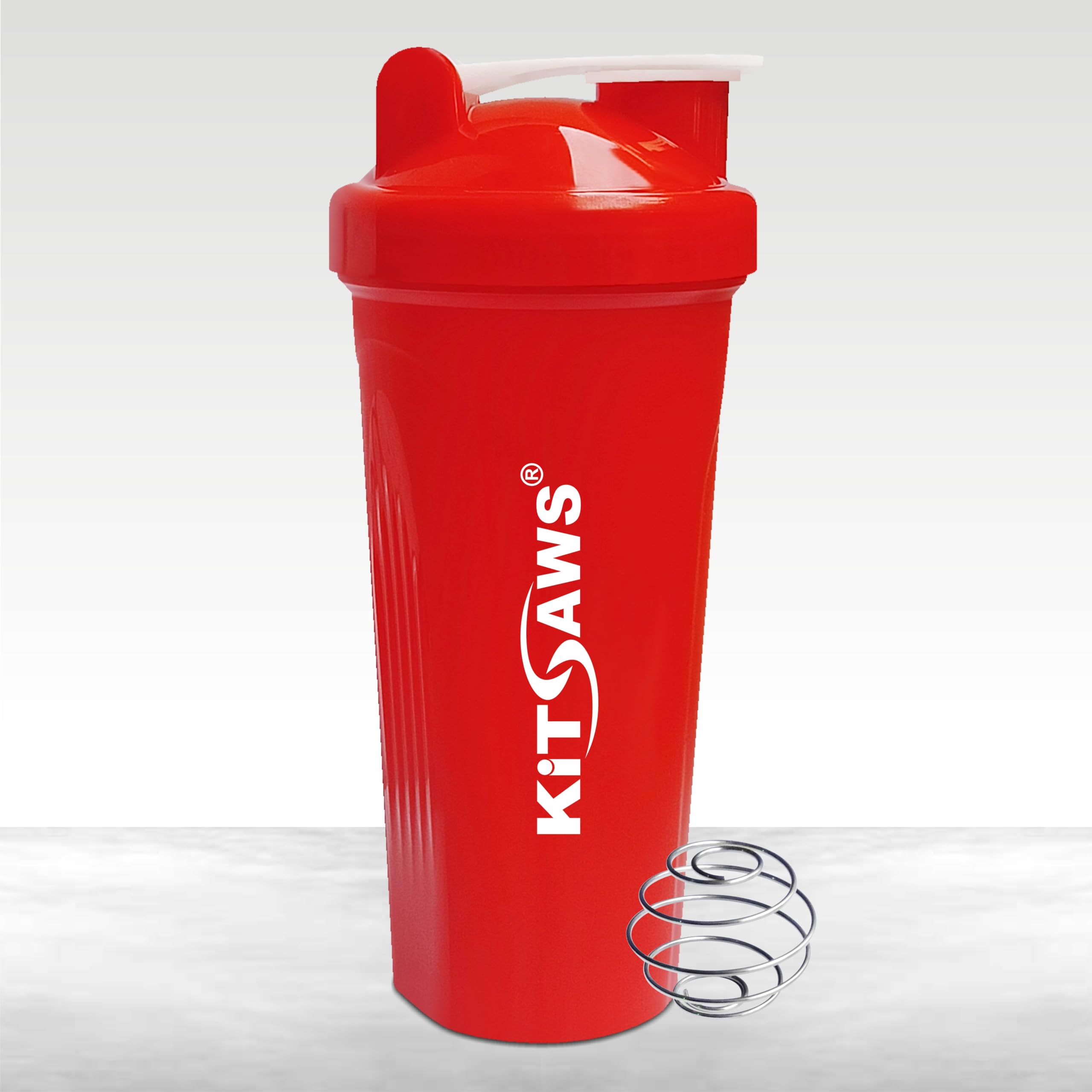 Sports Protein Shaker 600ml with One Storage Extra Compartment for Gym (Multicolour)-image-35