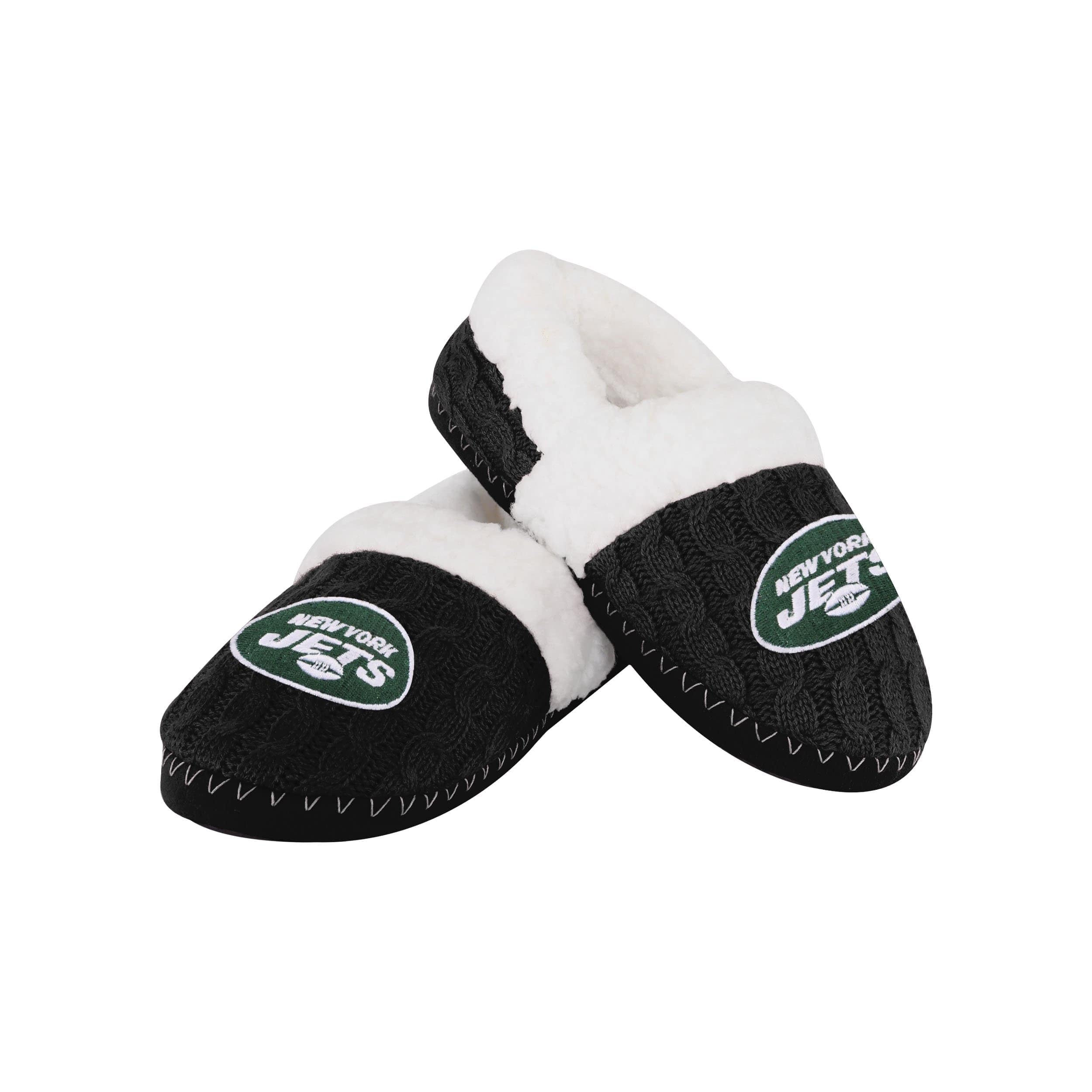 FOCO Womens NFL Team Color Moccasin Slippers