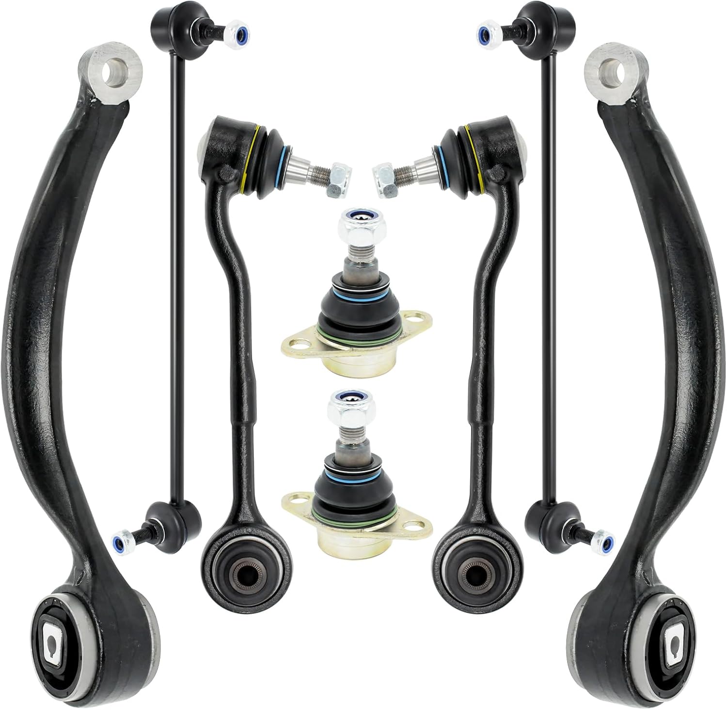 Front Lower Control Arm w/Ball Joint Suspension Kit Set Fits For BMW E90 Xi AWD 3 Series,330Xi 325Xi 2006,328Xi 335Xi 2007-2008,335i Xi 328i xi 2009-2013,X1 Xi 2012-2015