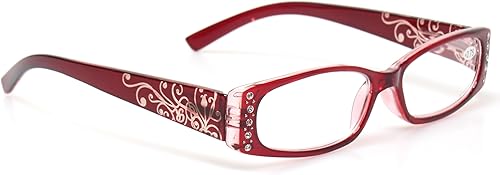 Miniatura 6 de Kerecsen 4 pares de gafas de lectura para mujer, bisagra de resorte con lectores de patrón láser