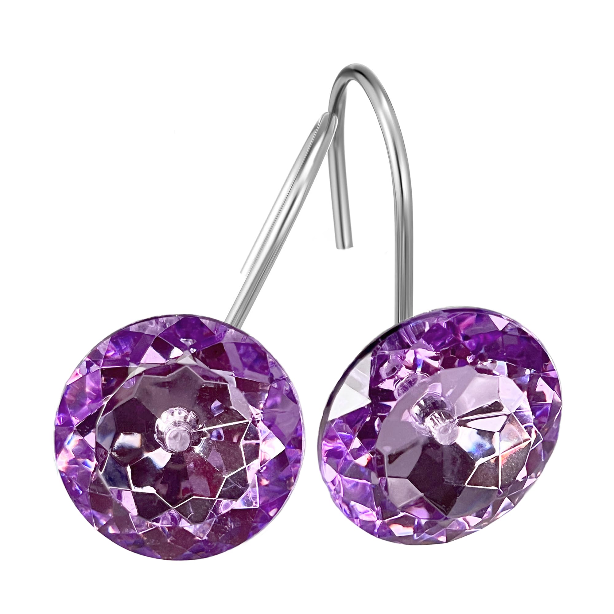 Blue Diamond Shower Hooks - Add Sparkle to Your Bathroom -9