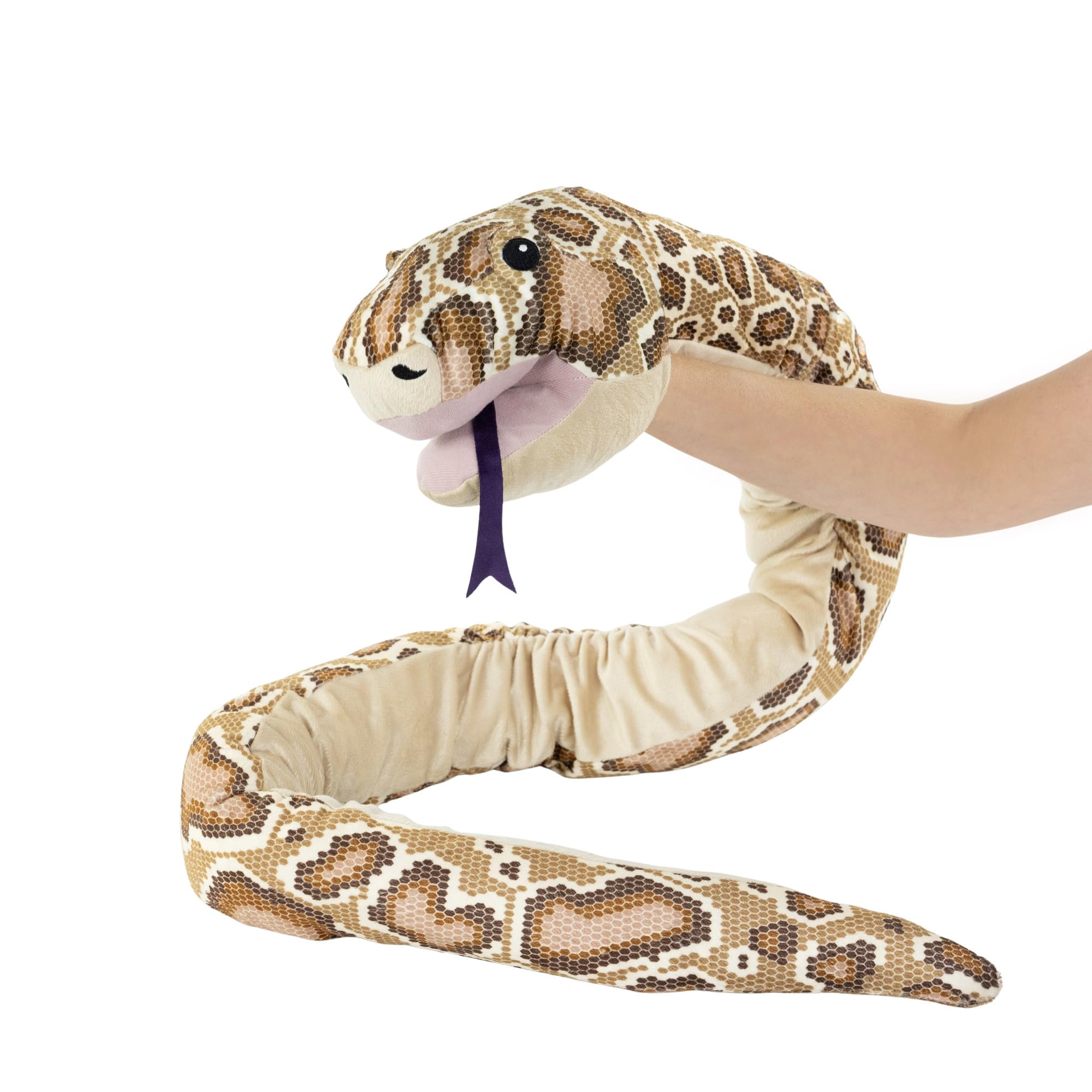 Ikea Puppet di serpente pitone birmano in poliestere, 67", dai 18 mesi in su