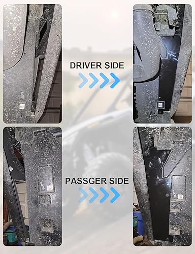 Miniatura 3 de Chelhead Bloqueo de pozo de rueda trasera PRO XP Guardabarros interior contra salpicaduras compatible con Polaris RZR PRO XP, PRO R 2020 2021 2022