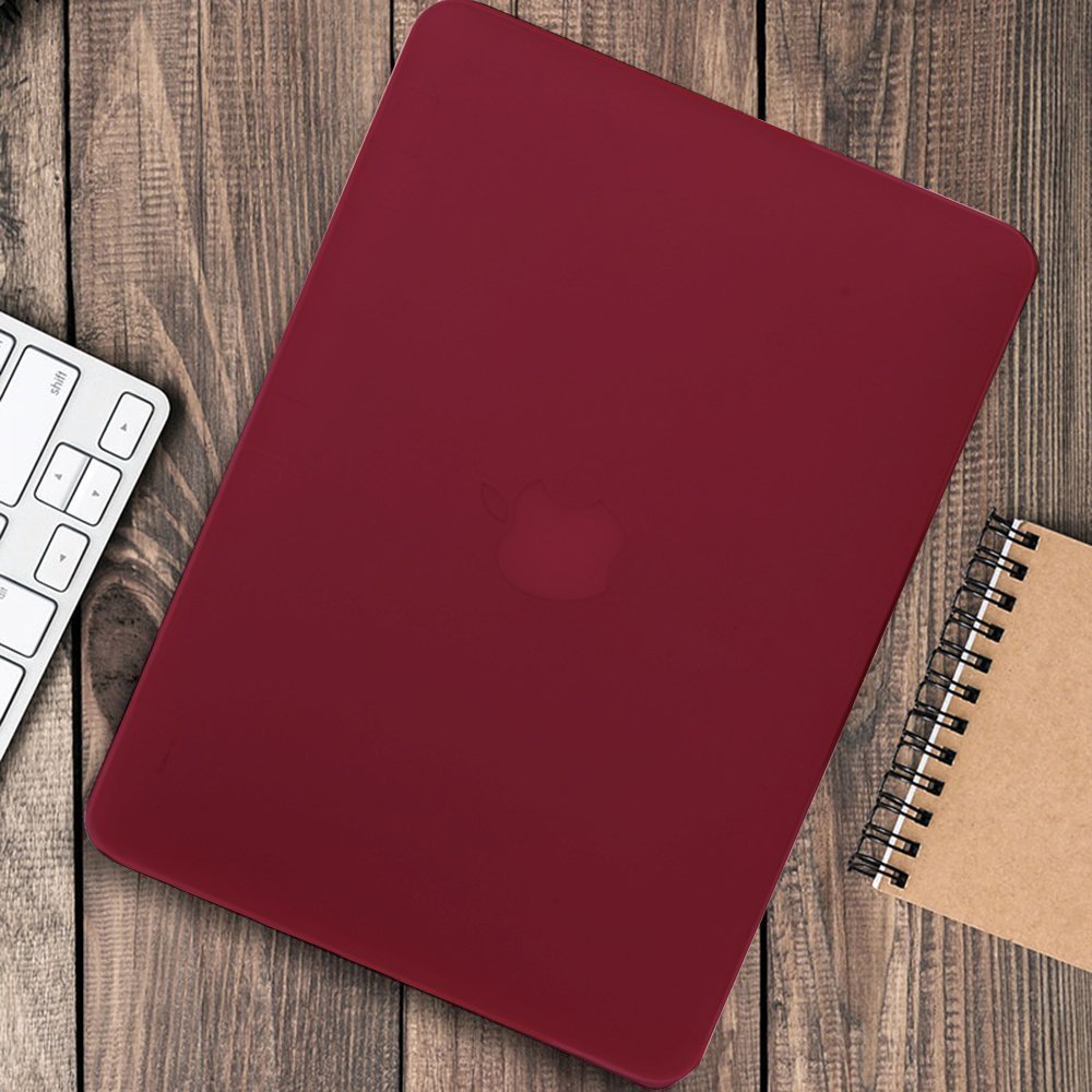 Tezk® [3 MAC Accessories FREE] for MacBook Air 13" 13.3 inch A1369 / A1466 / also fits New MacBook Air 13" 13.3 inch MQD32LL/A - Mid-2017 - Newest Version Release Matte Hard Shell Protecticve Snap on Front & Back Case Cover (Wine Red) (B0795THPD9) Amazon Price History, Amazon Price Tracker