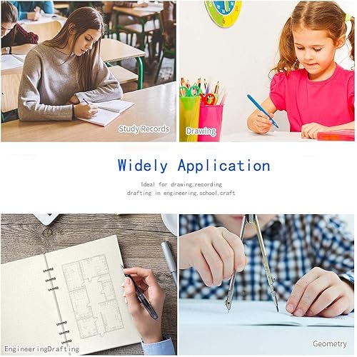 Miniatura 2 de Recambio de planificador A7, paquete de 3 135 hojas270 páginas, insertos de planificador de papel grueso recargable, 6 insertos de relleno de