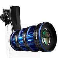 NEEWER Kit Obiettivo Macro per Telefono, Set di 4 Lenti Magnetiche Impilabili per