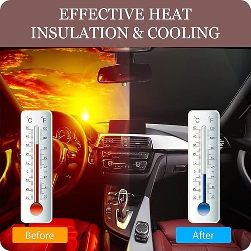 Miniatura 3 de Parasol personalizado para parabrisas de automóvil, añade tu foto, logotipo, texto, imagen, personalizable, visera solar, protector solar plegable