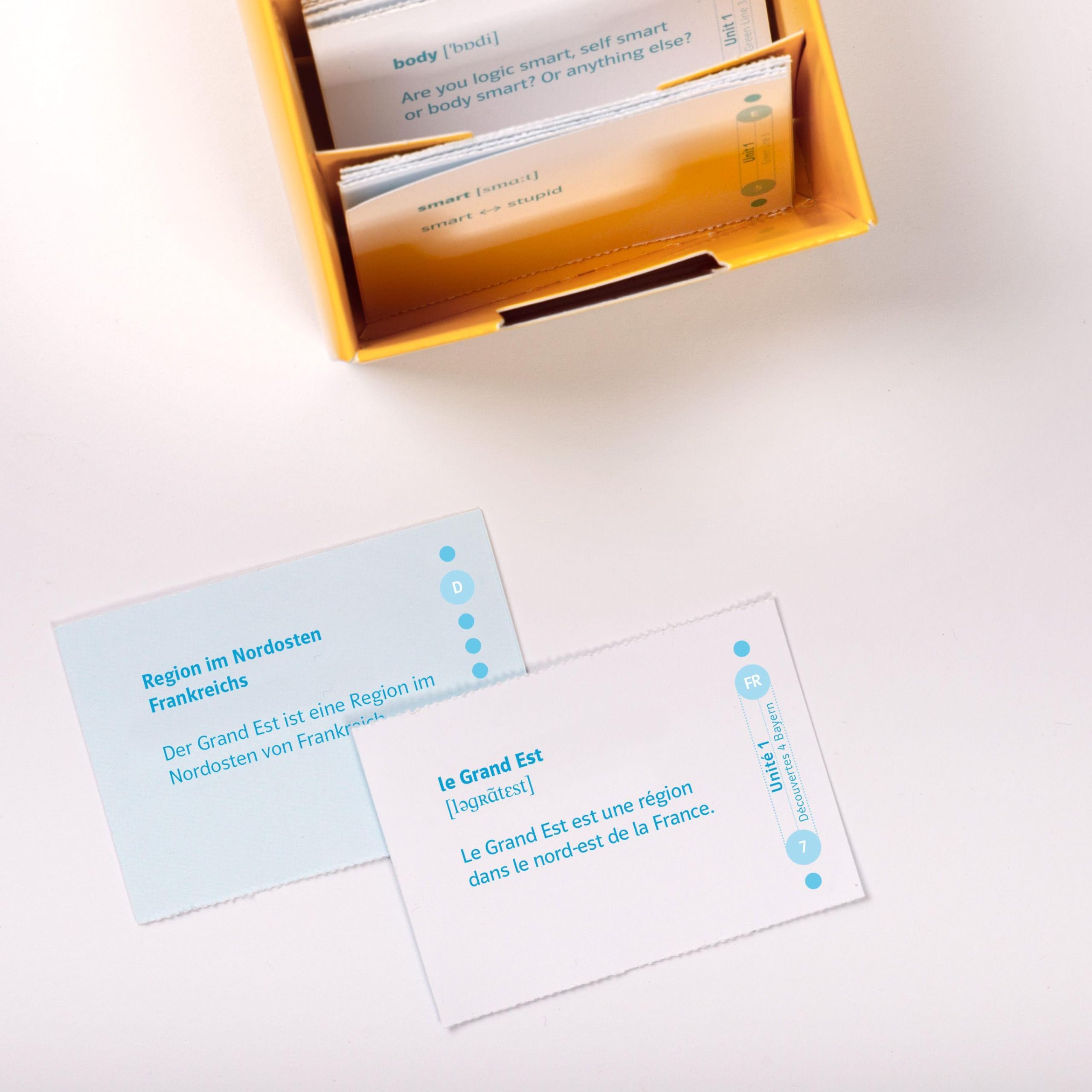 Découvertes 4 Bayern (ab 2017) - Vokabel-Lernbox zum Schulbuch: Französisch passend zum Lehrwerk üben (Découvertes. Ausgabe für Bayern ab 2017)