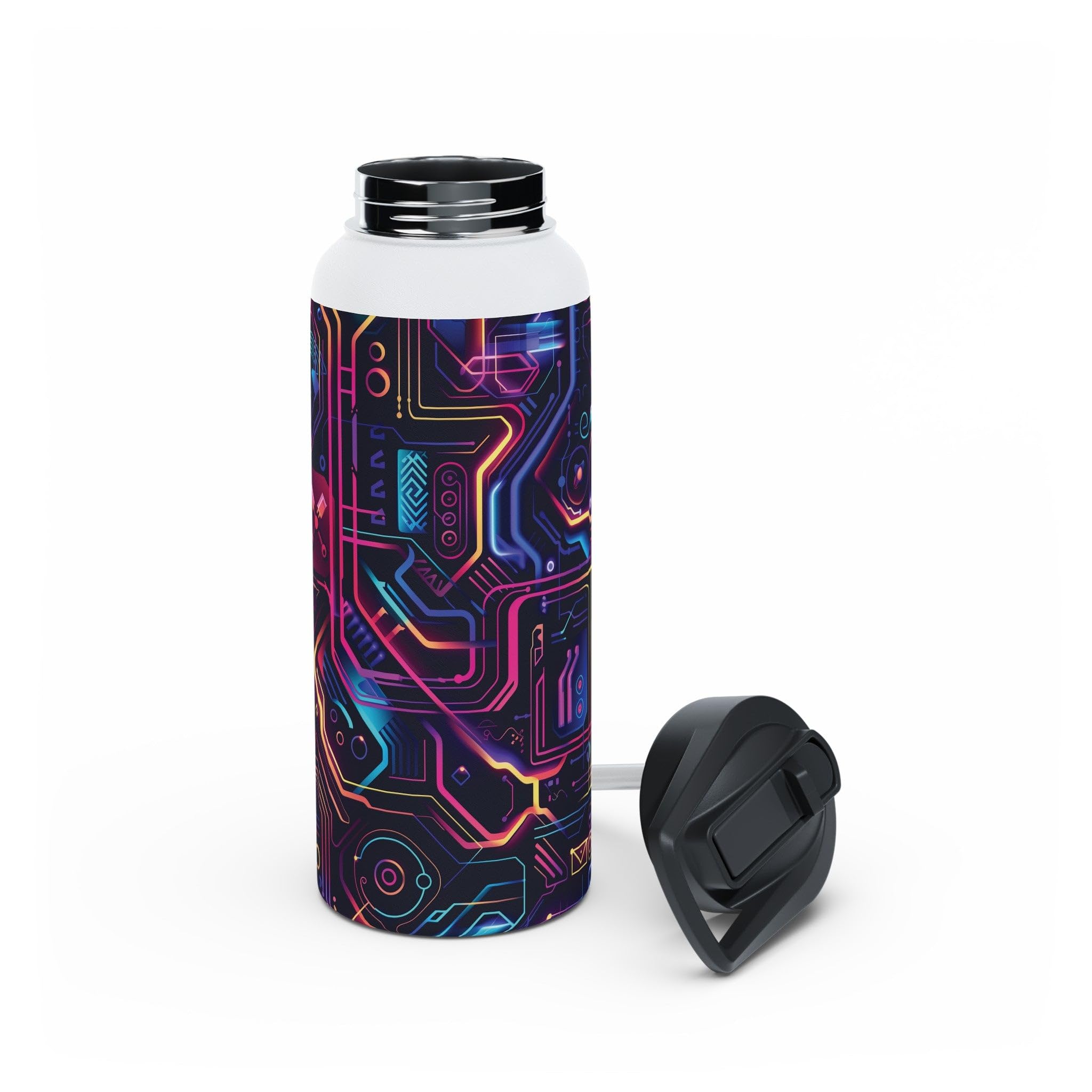 1000ml ネルデザインワークス Copper Fuel Bottle ② Amazon.com: The Next Cyberpunk Neon Vibrant Pattern