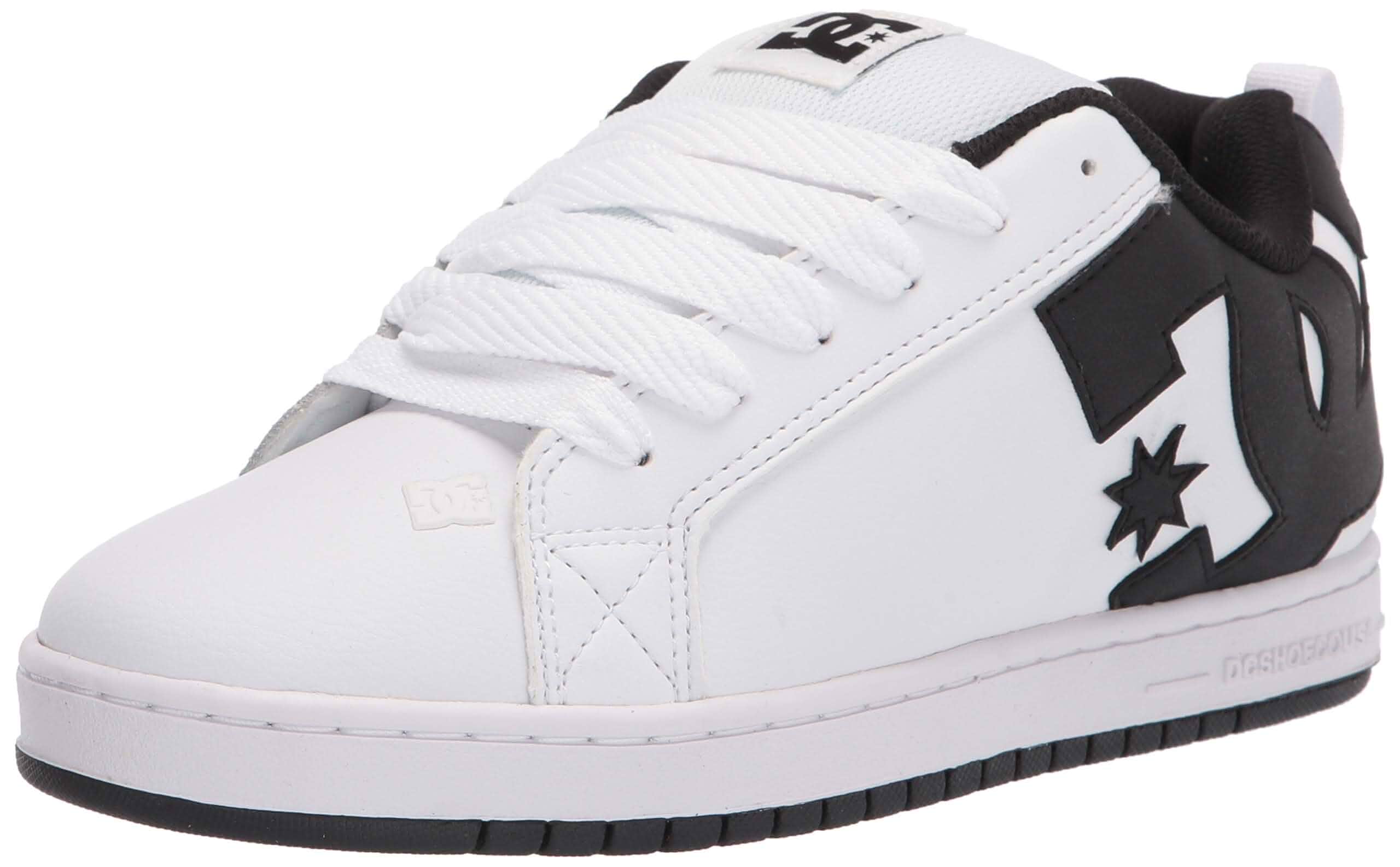 DC Shoes Mens Court Graffik Casual Low Top Skate Shoe Sneaker