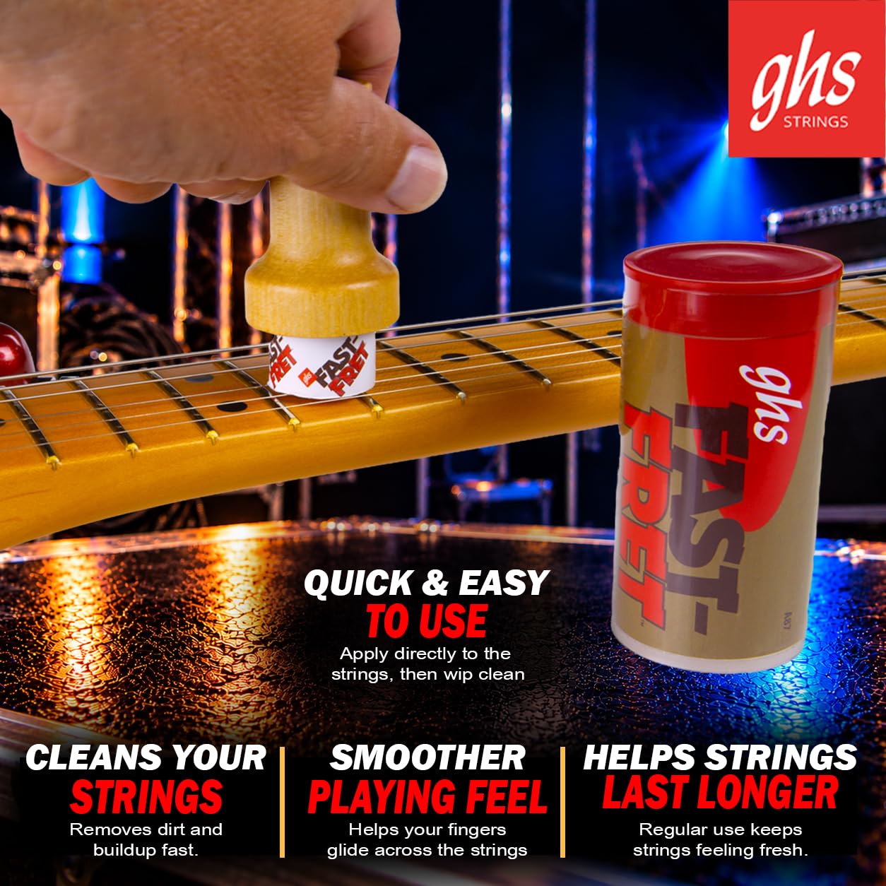 GHS A87 Fast-Fret String Cleaner — Amazon image 3